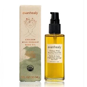 evanhealy Chilean Wild Rosehip Seed Oil 100% Pure Wild- Harvested Facial Oil,1pk